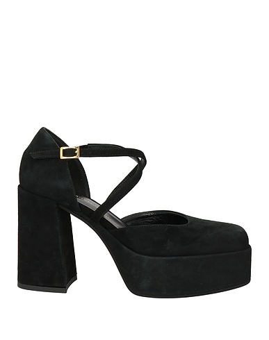 GIAMPAOLO VIOZZI Court Black Leather