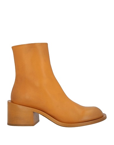 MARSÈLL Ankle boot Mustard Leather
