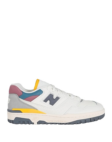 NEW BALANCE Sneakers 550
 White Leather, Textile fibers