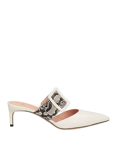 BALLY Mules and clogs Ivory Goat skin