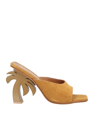 PALM ANGELS Sandals Mustard Leather