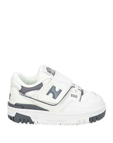 NEW BALANCE Sneakers 550 Off white Leather, Textile fibres
