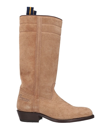CAMPEROS Stiefel Khaki Leder