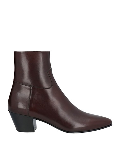 CELINE Ankle boot Dark brown Leather