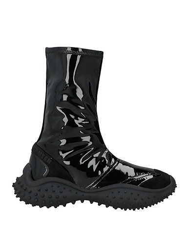 MSGM Ankle boot Black Textile fibres, Leather