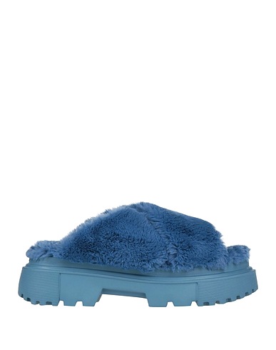HOGAN Sandalen Azurblau Gewebefasern