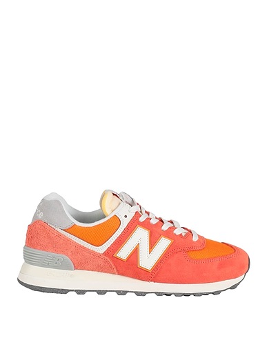 NEW BALANCE Sneakers 574 Leather, Textile fibres