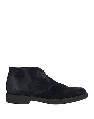 WOW Ankle boot Midnight blue Leather