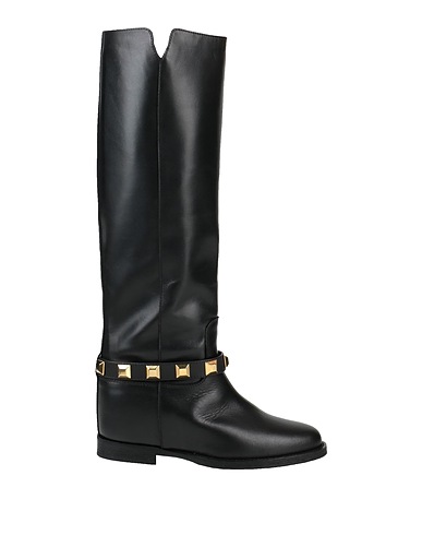 VIA ROMA 15 Boots Black Leather