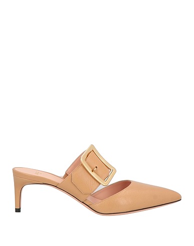 BALLY Mules and clogs Sand Sheepskin