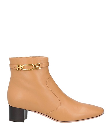 BALLY 미들 부츠 카멜 램스킨