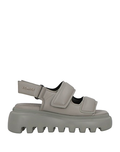 VIC MATIĒ Sandals Grey Leather