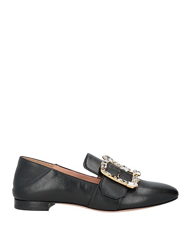 BALLY Loafers Black Lambskin