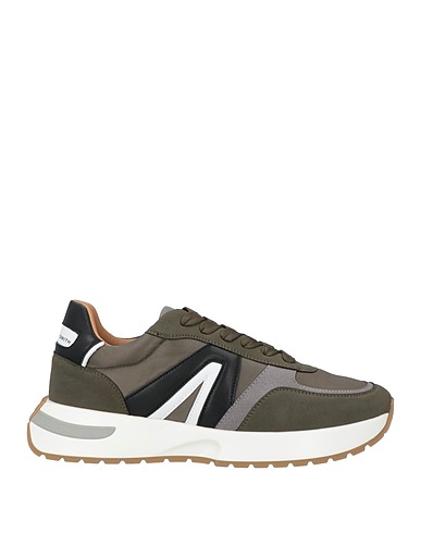 ALEXANDER SMITH Sneakers Military green Textile fibres