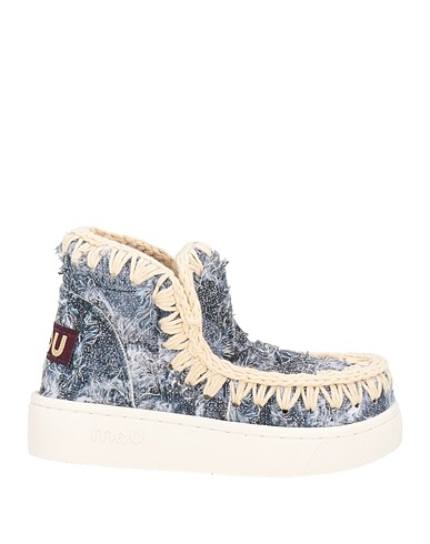 MOU Ankle boot Blue Textile fibres