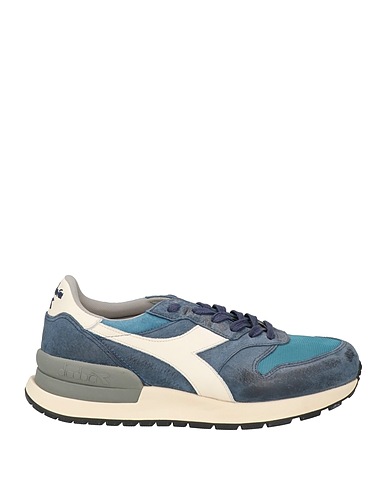 DIADORA HERITAGE Sneakers Marineblau Leder, Gewebefasern