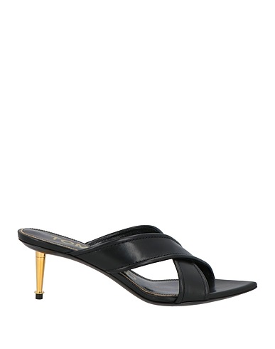TOM FORD Sandals Black Sheepskin