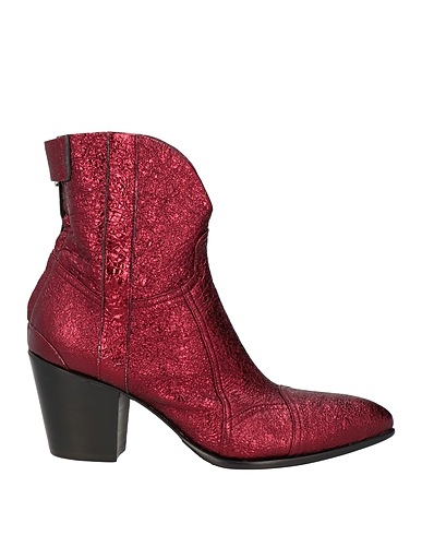 ROCCO P. Ankle boot Burgundy Leather