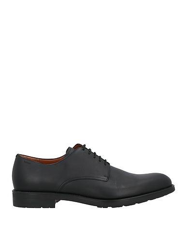 BALLY Laced shoes Black Cow leather