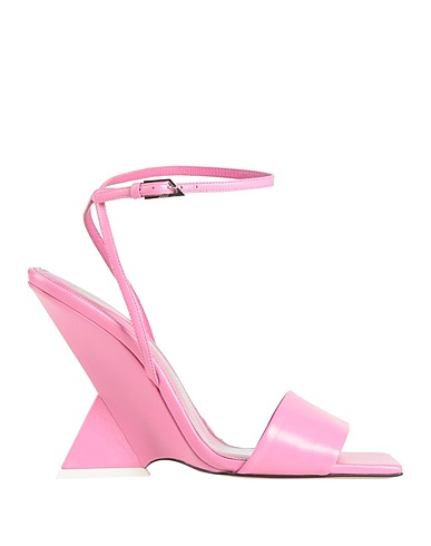 THE ATTICO Sandals Pink Leather