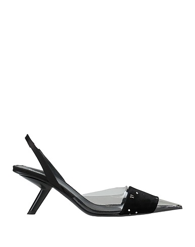 DSQUARED2 Pump Black PVC - Polyvinyl chloride, Textile fibers