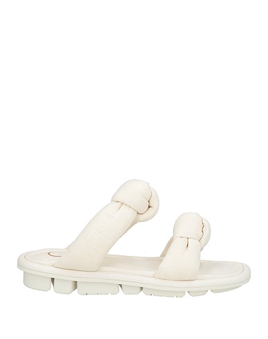 OA NON-FASHION Sandali Off white Fibre tessili