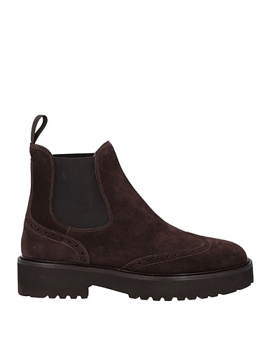 DOUCAL'S Stiefelette Dunkelbraun Leder