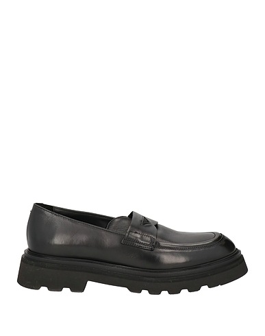 DOUCAL'S Loafers Black Leather