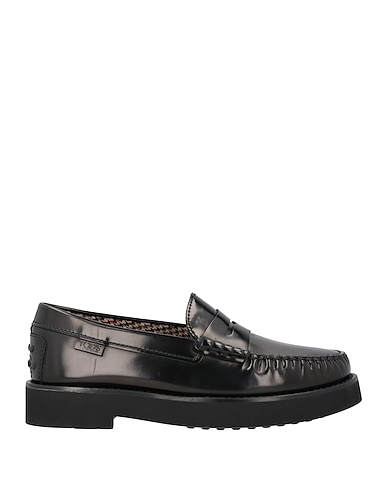 TOD'S Loafers Black Leather
