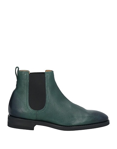 BALLY Ankle boot Dark green Leather