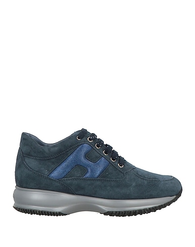 HOGAN Sneakers Blue Leather