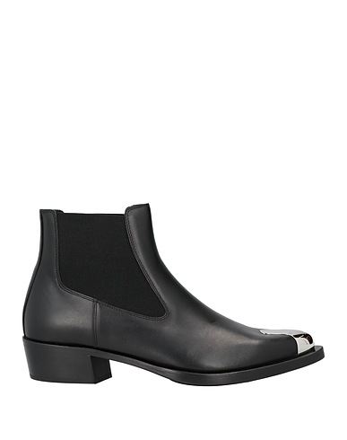 MCQUEEN Ankle boot Black Leather