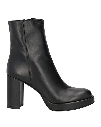 SILVIA ROSSINI Ankle boot Black Leather