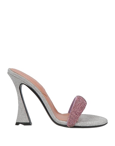 D'ACCORI Sandals Pink Textile fibres