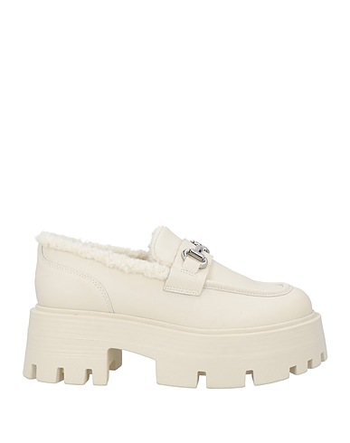 STEVE MADDEN Mocassino Avorio Pelle
