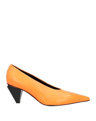 AGL Décolleté Arancione Pelle