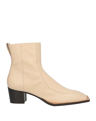WALES BONNER Ankle boot Cream Calfskin