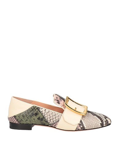 BALLY Loafers Cream Goat skin