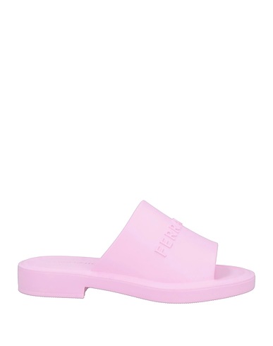 FERRAGAMO Sandals Pink Rubber