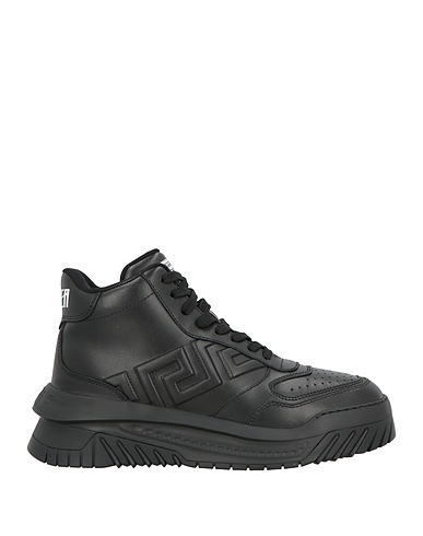 VERSACE Sneakers Black Calfskin