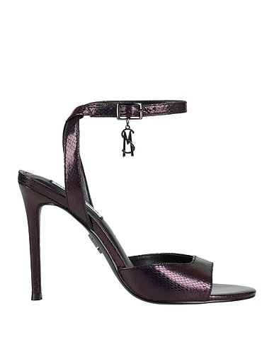 STEVE MADDEN Sandals Black Polyurethane