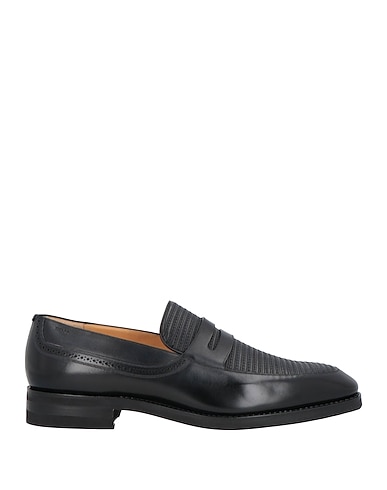 BALLY Loafers Black Leather