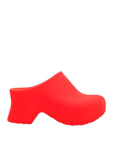 LOEWE Mule e zoccoli Arancione Fibre tessili