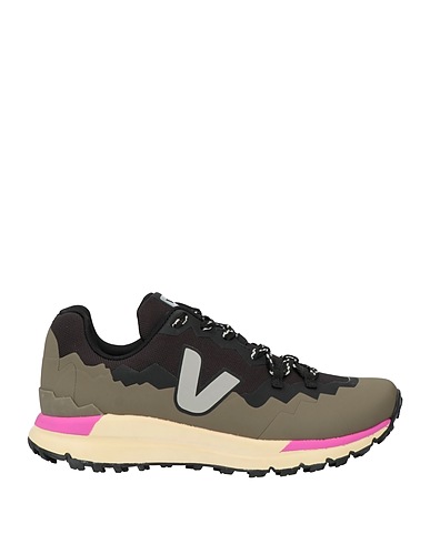VEJA Sneakers Verde militare Fibre tessili