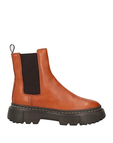 HOGAN Ankle boot Tan Leather