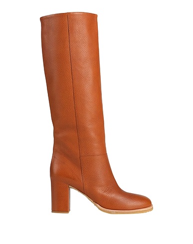 DEL CARLO Boots Tan Leather