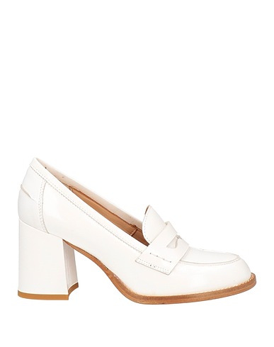 ELLA Loafers White Leather