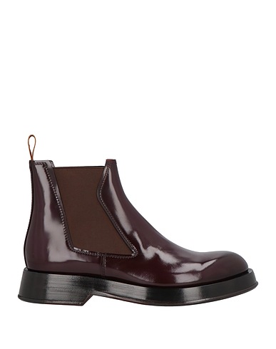 SANTONI Ankle boot Plum Leather