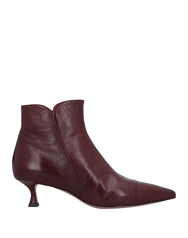 MARA BINI Ankle boot Plum Leather
