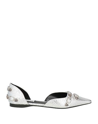 STEVE MADDEN Ballerinas Silber Andere Fasern